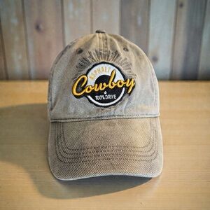 Asphalt Cowboy Hat Cap Golf Casual Tattered Look